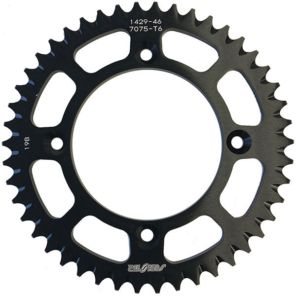 SUNSTAR WORKS TRIPLESTAR ALUMINUM REAR SPROCKETS (5-142946BK)