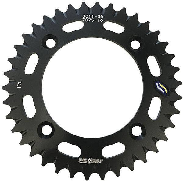 SUNSTAR WORKS TRIPLESTAR ALUMINUM REAR SPROCKETS (5-001138BK)