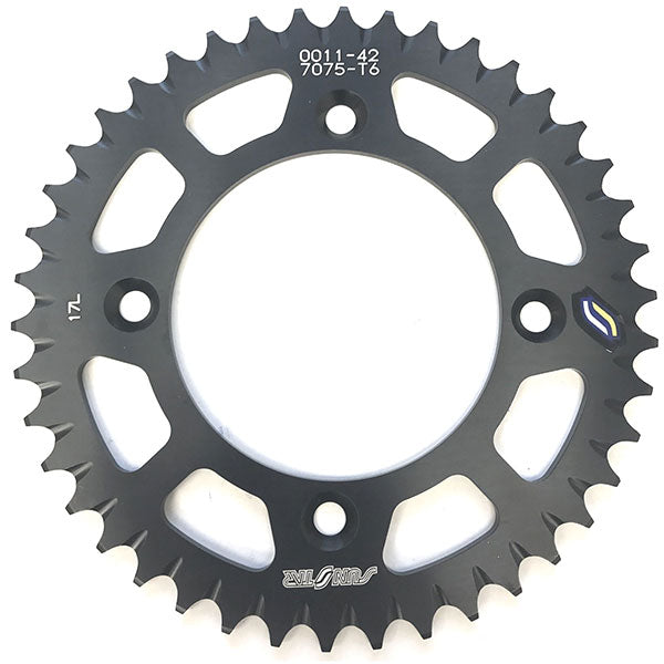 SUNSTAR WORKS TRIPLESTAR ALUMINUM REAR SPROCKETS (5-001142BK)