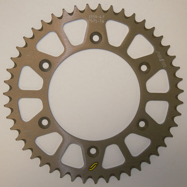 SUNSTAR WORKS TRIPLESTAR ALUMINUM REAR SPROCKET (5-355949)