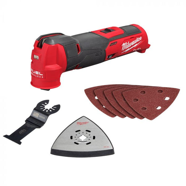 Milwaukee M12 FUEL 12 Volt Lithium-Ion Brushless Cordless Oscillating Multi-Tool - Tool Only Model#: 2526-20