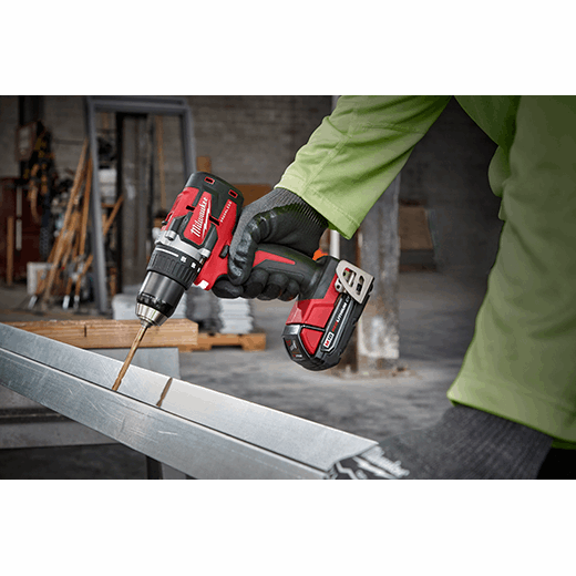 Milwaukee M18 18 Volt Lithium-Ion Cordless Compact Brushless 1/2 in. Drill - Tool Only Model