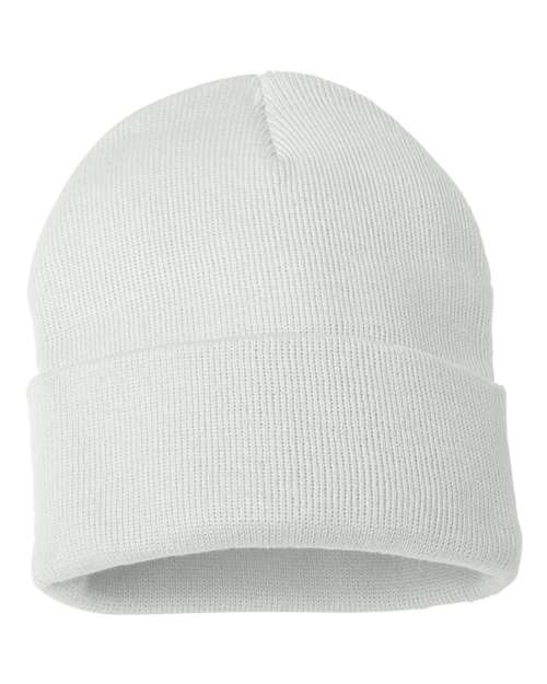 Sportsman Solid 12" Cuffed Beanie - SP12