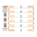 WOODY'S STUD 2.86 SINGLE-PLY TEMPLATE (286S-TEMP-2)