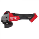 Milwaukee M18 FUEL 18 Volt Lithium-Ion Brushless Cordless 4-1/2" / 5" Grinder Slide Switch, Lock-On - Tool Only Model