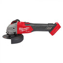 Milwaukee M18 FUEL 18 Volt Lithium-Ion Brushless Cordless ONE-KEY 4-1/2 in. / 5 in. Braking Grinder Slide Switch, Lock-O Model