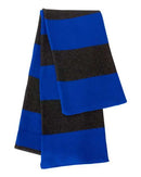 Sportsman Rugby-Striped Knit Scarf - SP02