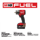 Milwaukee M18 FUEL 1/2" Mid-Torque Impact Wrench with Friction Ring Model