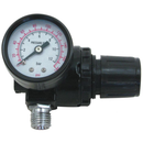 Vaper 1/4" Locking Air Regulator with Gauge Model
