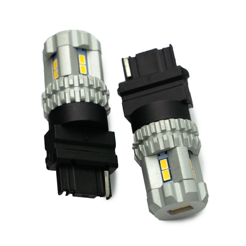 High Output Led Bulbs 3156 Amber Pair