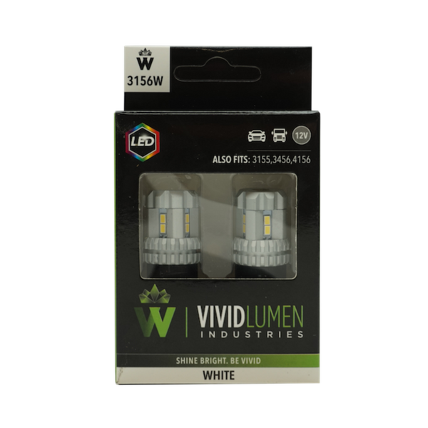 High Output Led Bulbs 3156 White Pair