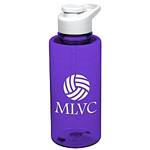 Clear Impact Mountain Bottle with Flip Carry Lid - 36 oz.