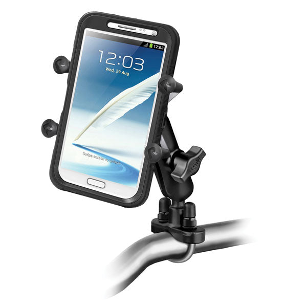 RAM MOUNTS X-GRIP PHONE MOUNT & HANDLEBAR BASE (RAM-B-149Z-UN10U)