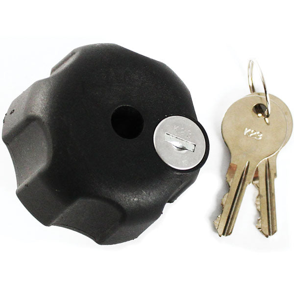 RAM MOUNTS KEY LOCK KNOB WITH INSERT B SOCKET ARMS (RAM-KNOB3L)