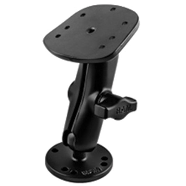 RAM MOUNTS BALL MOUNT WITH X-4 PLATE (RAM-B-107-1)