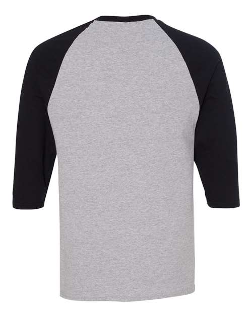 Gildan Heavy Cotton™ Raglan Three-Quarter Sleeve T-Shirt - 5700