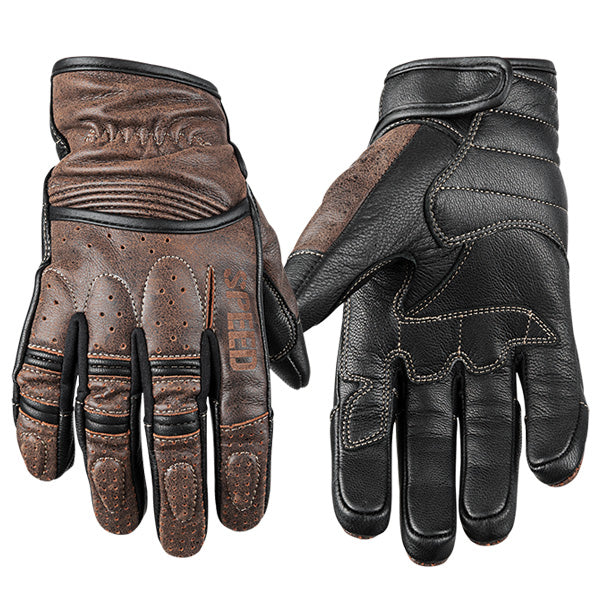 SPEED & STRENGTH RUST & REDEMPTION LEATHER GLOVES