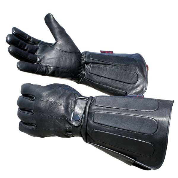 ROCK HARD MEN'S LONG GAUNTLET GLOVES