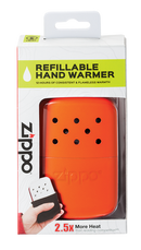 12-Hour Refillable Hand Warmer - Matte Orange