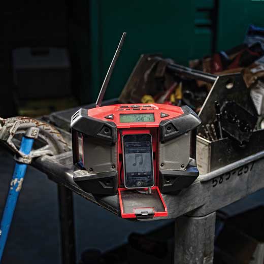 Milwaukee M12 Jobsite Radio Model