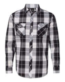 Burnside Long Sleeve Plaid Shirt - B8202