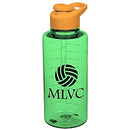 Clear Impact Mountain Bottle with Flip Carry Lid - 36 oz.