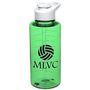 Clear Impact Mountain Bottle with Flip Carry Lid - 36 oz.