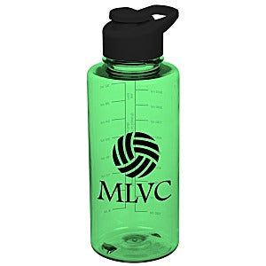 Clear Impact Mountain Bottle with Flip Carry Lid - 36 oz.