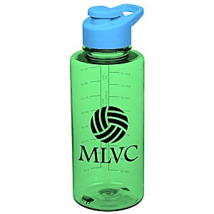 Clear Impact Mountain Bottle with Flip Carry Lid - 36 oz.