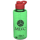 Clear Impact Mountain Bottle with Flip Carry Lid - 36 oz.