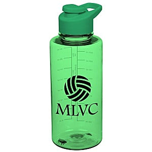 Clear Impact Mountain Bottle with Flip Carry Lid - 36 oz.