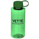 Clear Impact Mountain Bottle with Tethered Lid - 36 oz.