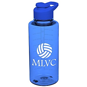 Clear Impact Mountain Bottle with Flip Carry Lid - 36 oz.