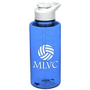 Clear Impact Mountain Bottle with Flip Carry Lid - 36 oz.