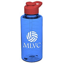 Clear Impact Mountain Bottle with Flip Carry Lid - 36 oz.