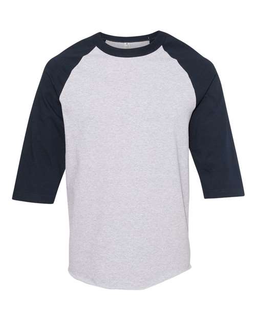 ALSTYLE Classic Raglan Three-Quarter Sleeve T-Shirt - 1334