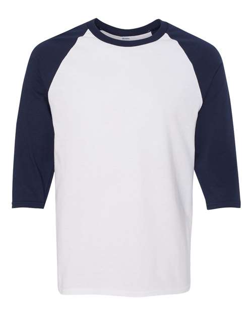 Gildan Heavy Cotton™ Raglan Three-Quarter Sleeve T-Shirt - 5700