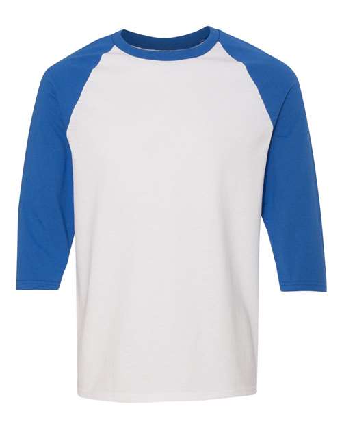 Gildan Heavy Cotton™ Raglan Three-Quarter Sleeve T-Shirt - 5700