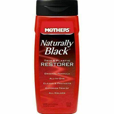 Mothers Polishes Waxes Cleaners Inc. - Naturally Black Trim & Plastic Restorer 12oz - MPWC - 46112
