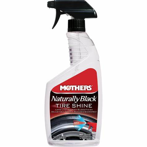 Mothers Polishes Waxes Cleaners Inc. - Naturally Black Tire Shine 24oz - MPWC - 46924
