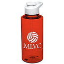Clear Impact Mountain Bottle with Flip Carry Lid - 36 oz.