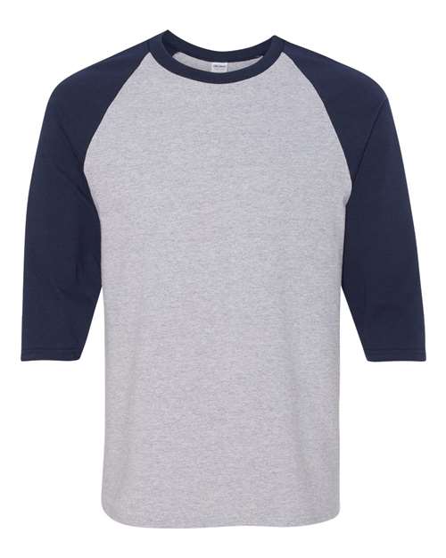 Gildan Heavy Cotton™ Raglan Three-Quarter Sleeve T-Shirt - 5700