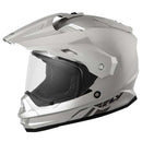 FLY RACING TREKKER 15 DUAL SPORT HELMET XS SILVER SINGLE LENS Item