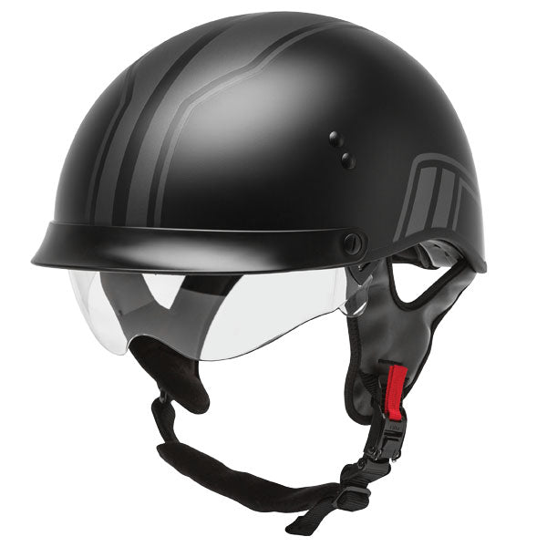 GMAX HH-65 FULL DRESSED HALF HELMET