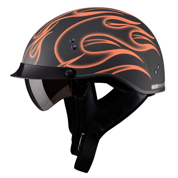 GMAX GM65 FULLY DRESSED HALF HELMET