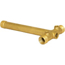 Merrill 1" No-Lead Brass Tank Tee 1/2" Drain 11" Long Cast Item