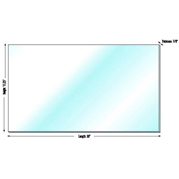 SNO-STUFF DELUXE LEXAN WINDSHIELD BLANKS (451-082)