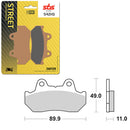 SBS PREFORMANCE SINTER BRAKE PAD 542HS (6250542108)