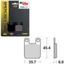 SBS HIGH POWER & NOISE REDUCTION CARBON FRONT BRAKE PAD (6510559108)