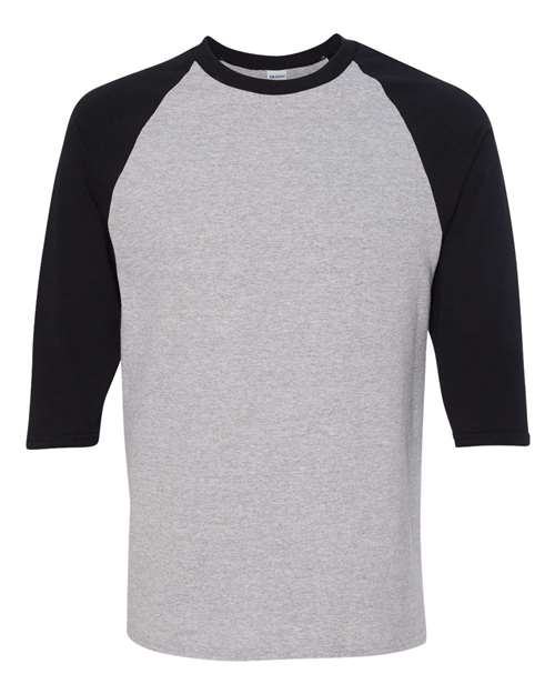 Gildan Heavy Cotton™ Raglan Three-Quarter Sleeve T-Shirt - 5700